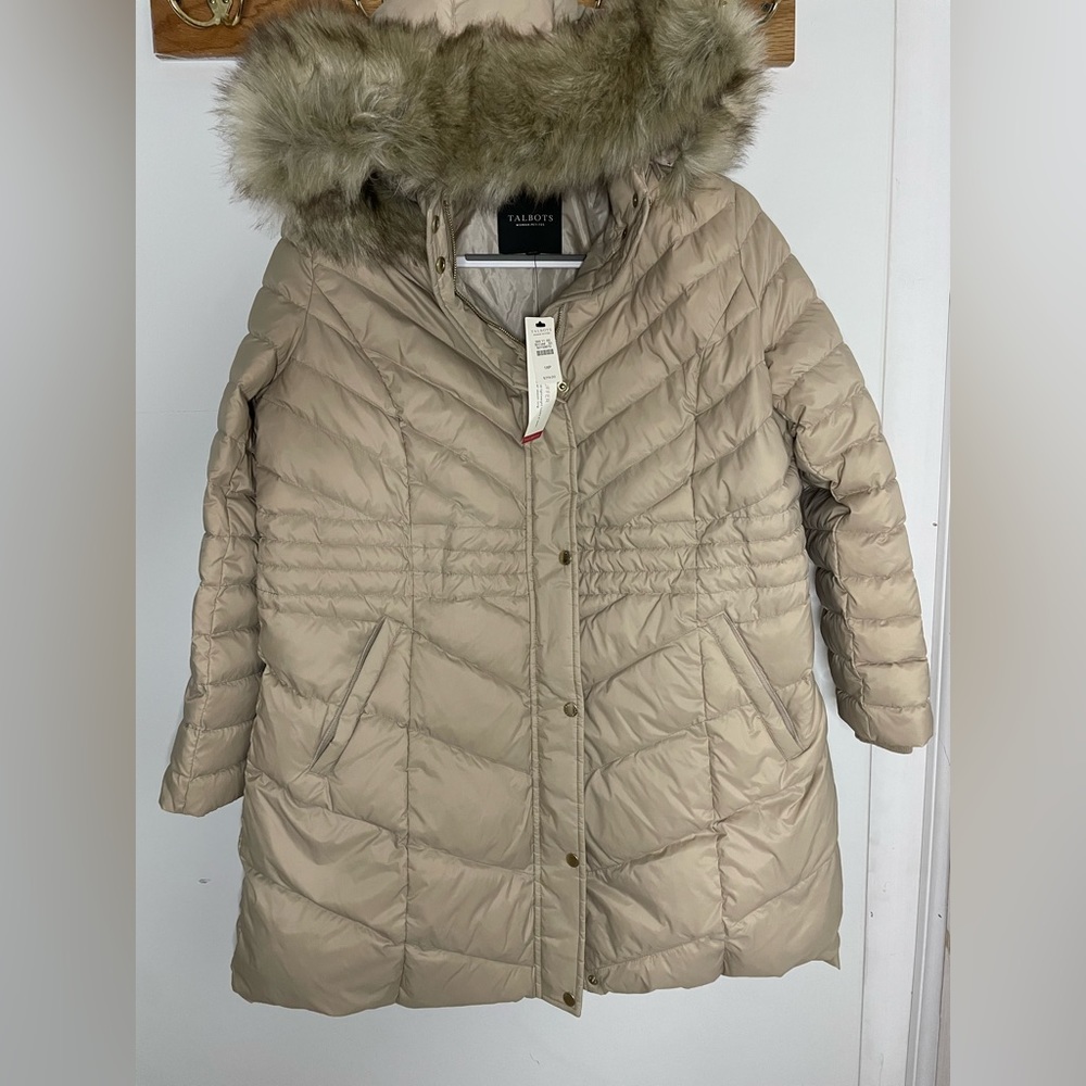 Talbots Puffer Winter Coat NWT
